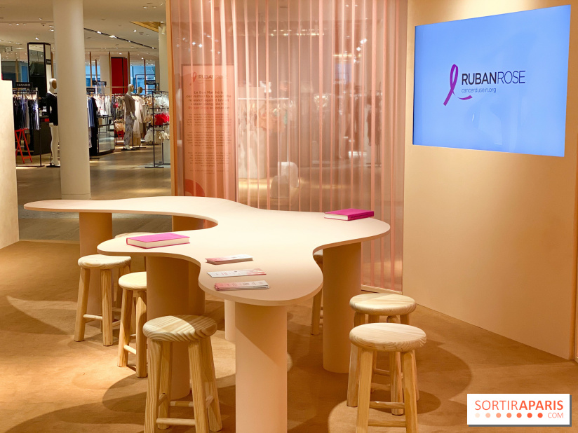 Octobre Rose 2020 au Bon Marché