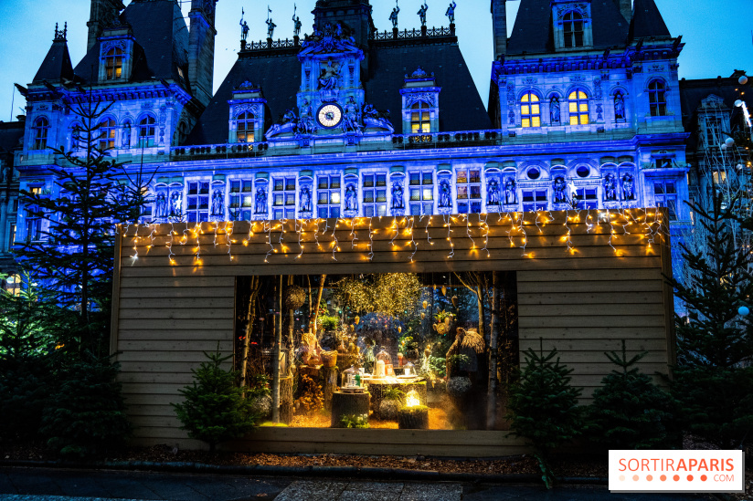 Photos : Village et illuminations de Noël de l'Hôtel de Ville 2020