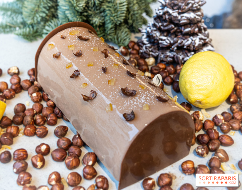 Photos : Les Bûches de Noël de Yann Menguy à la Goutte d'Or Pâtisserie 2020