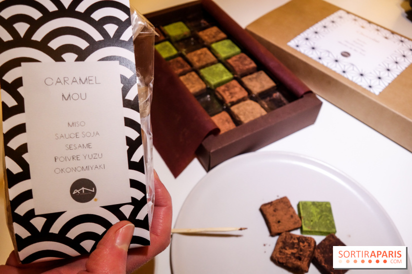 An Japonaise lance une gamme de chocolats et caramels, les photos