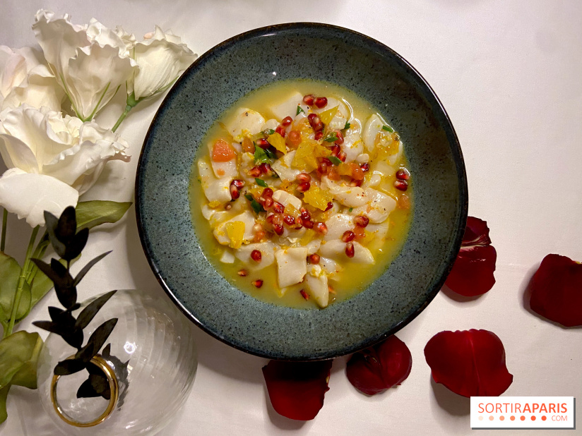 Le menu de Saint-Valentin 2021 de l'hôtel de Crillon