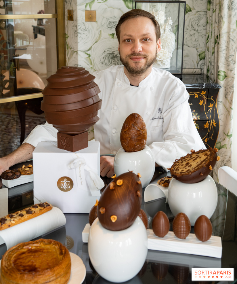 Les créations de Pâques de Michael Bartocetti au Four Seasons Georges V 2021