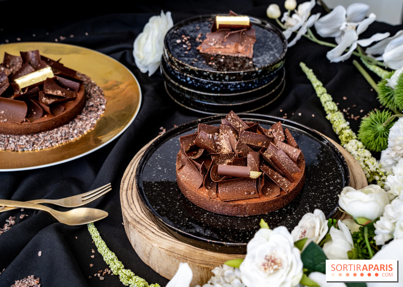 La Tarte Chocolat de Pâques et d'avril de Quentin Lechat au Royal Monceau