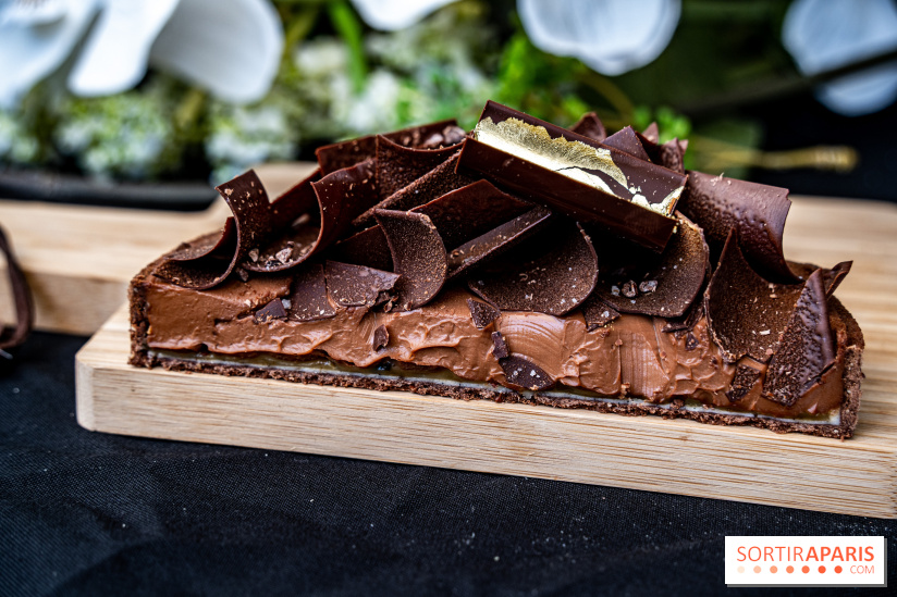 La Tarte Chocolat de Pâques et d'avril de Quentin Lechat au Royal Monceau