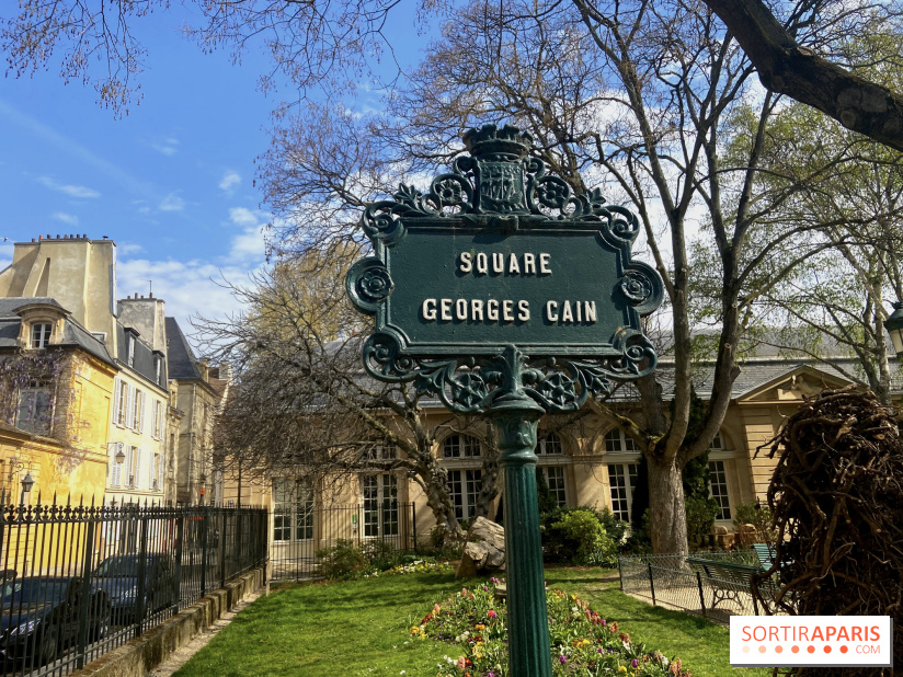 Le Square Georges Cain, un jardin Musée au cœur de Paris