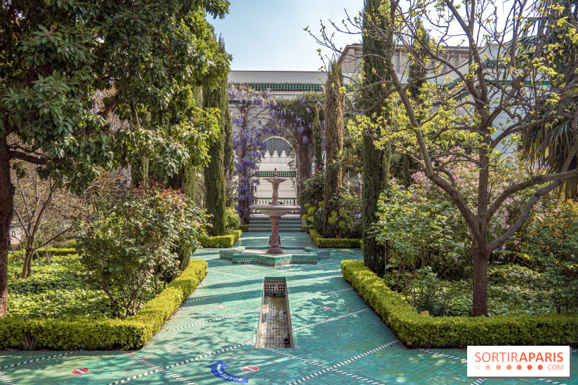 La Mosquée de Paris et son jardin en fleurs