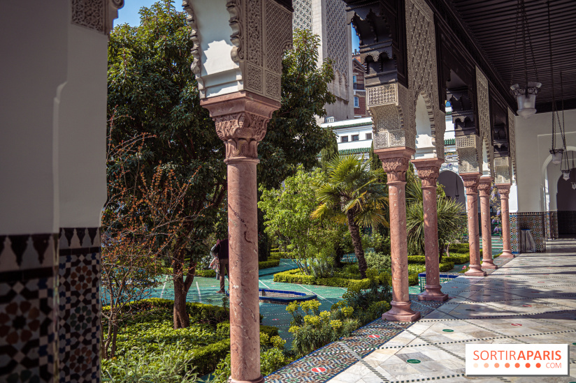 La Mosquée de Paris et son jardin en fleurs