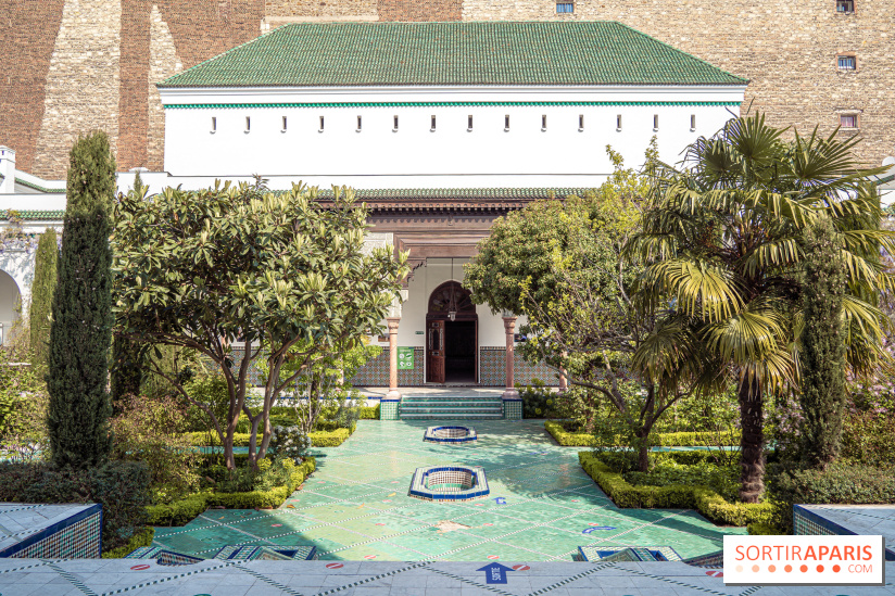 La Mosquée de Paris et son jardin en fleurs