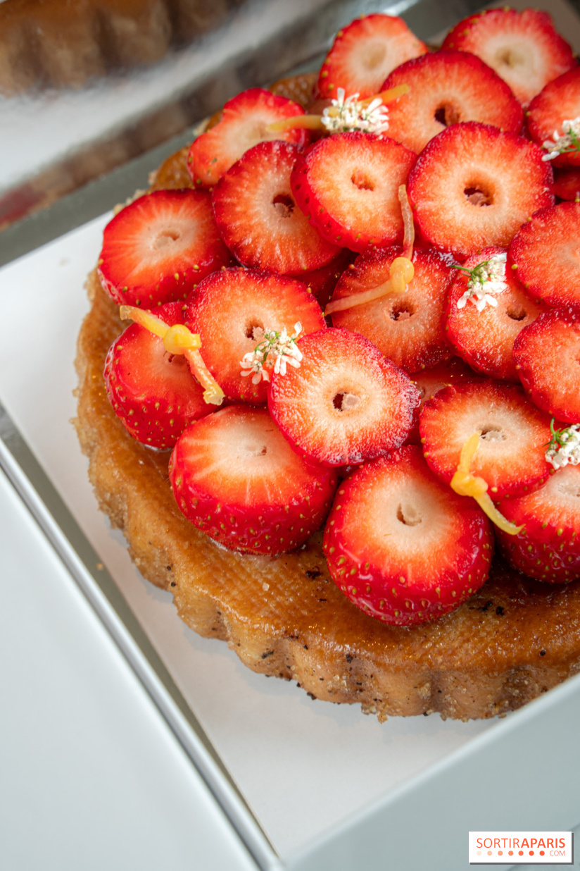 La Tarte aux fraises de Quentin Lechat au Royal Monceau