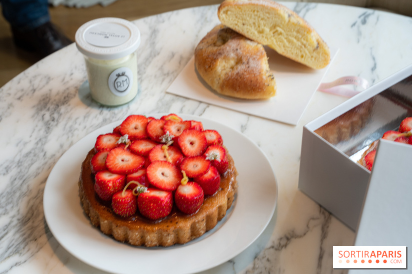 La Tarte aux fraises de Quentin Lechat au Royal Monceau