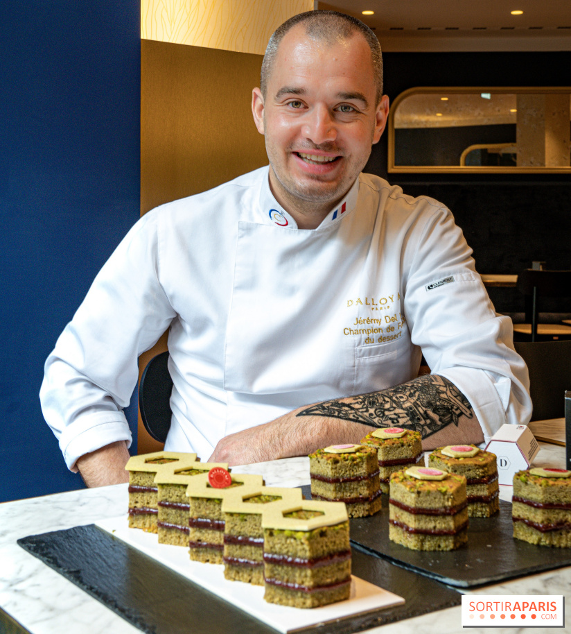 Dalloyau dévoile un menu et un cake CBD en collab avec Divie Paris