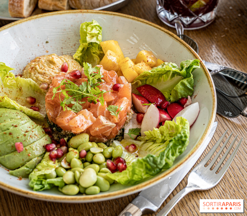 Polpo brasserie, la terrasse péniche 