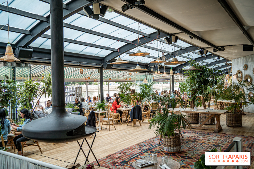 Polpo brasserie, la terrasse péniche 