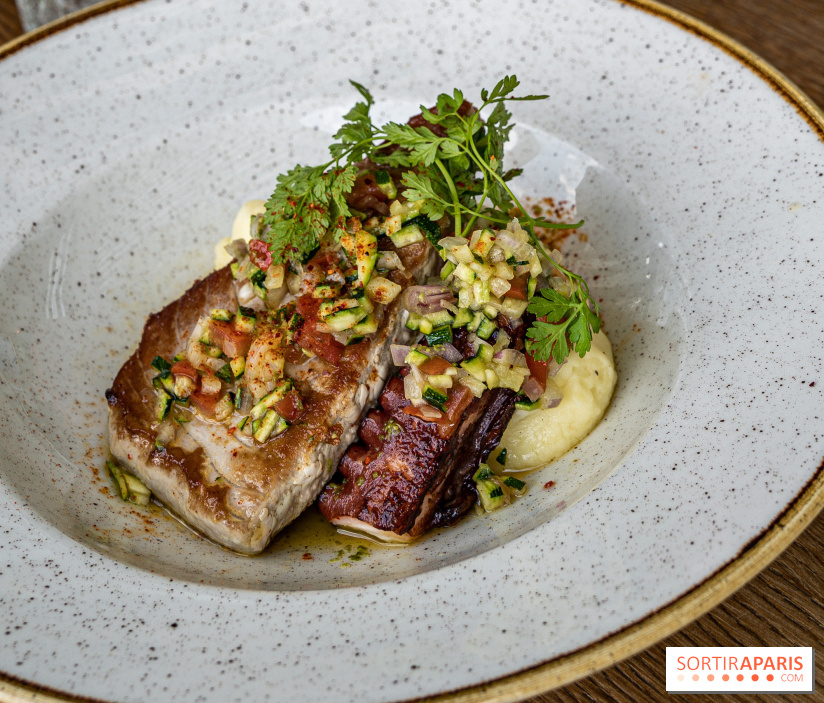 Polpo brasserie, la terrasse péniche 