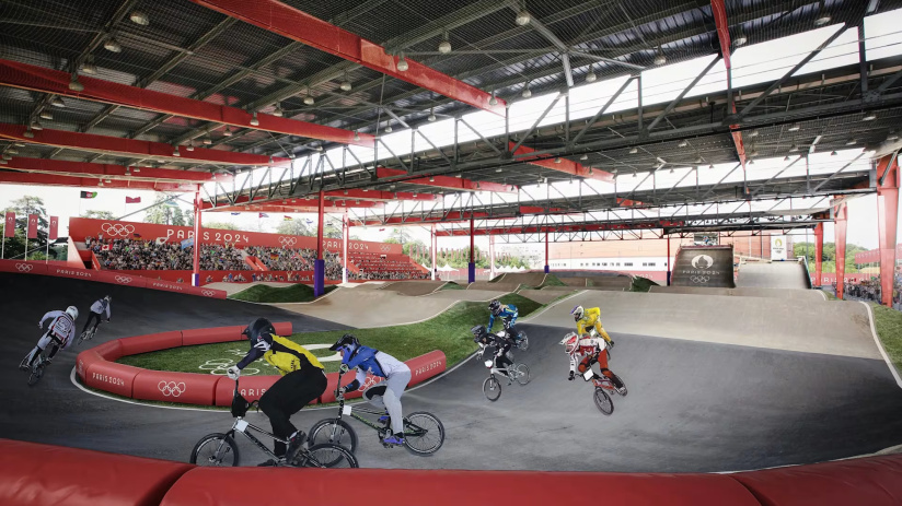 Le Vélodrome National et Stade BMX de Saint-Quentin-en-Yvelines (78), le royaume du cyclisme