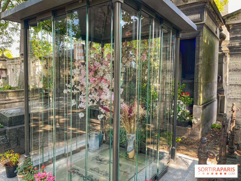 Cette tombe au Cimetière de Montmartre forme un petit arc-en-ciel au soleil, découvrez laquelle