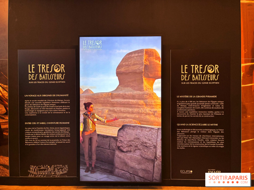 Le Trésor des Bâtisseurs : l'expédition immersive en réalité virtuelle dans l'Egypte antique à Bercy