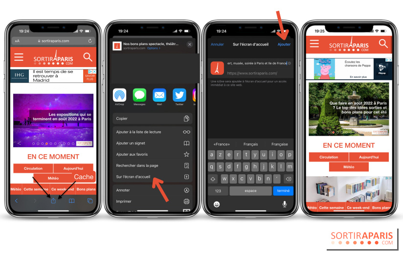 Créer un widget Sortir à Paris : le tuto pour avoir les actualités parisiennes à portée de clic