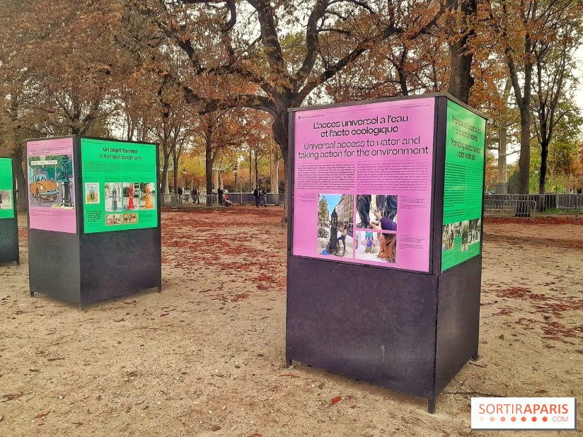 Exposition et animations autour des fontaines Wallace sur les Champs-Elysées cet automne