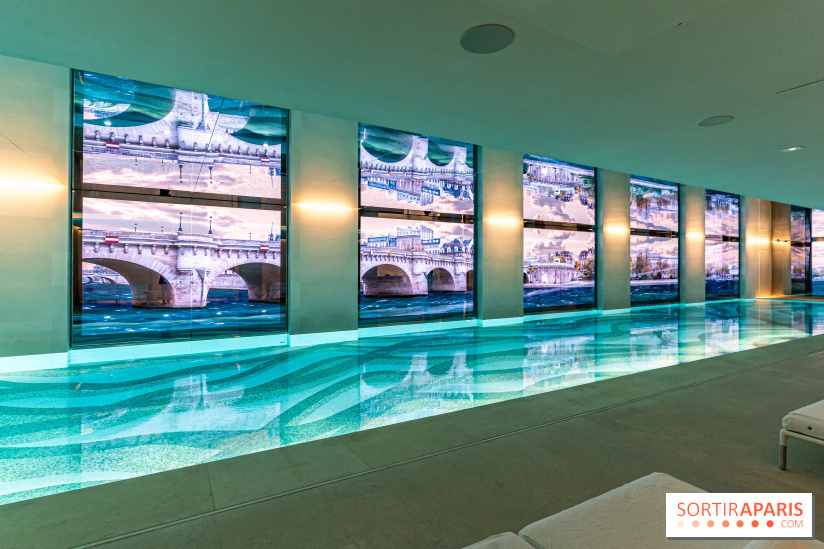 Le SPA DIOR et la piscine du Cheval Blanc Paris