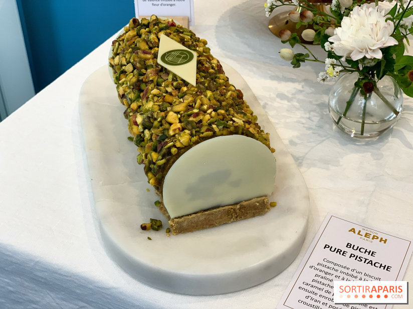 Bûches de Noël 2021 Maison Aleph