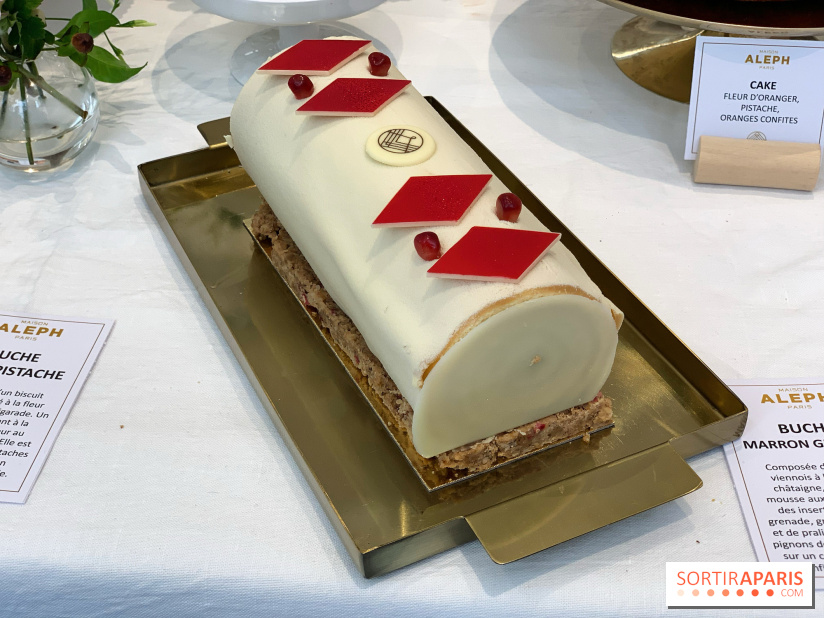 Bûches de Noël 2021 Maison Aleph