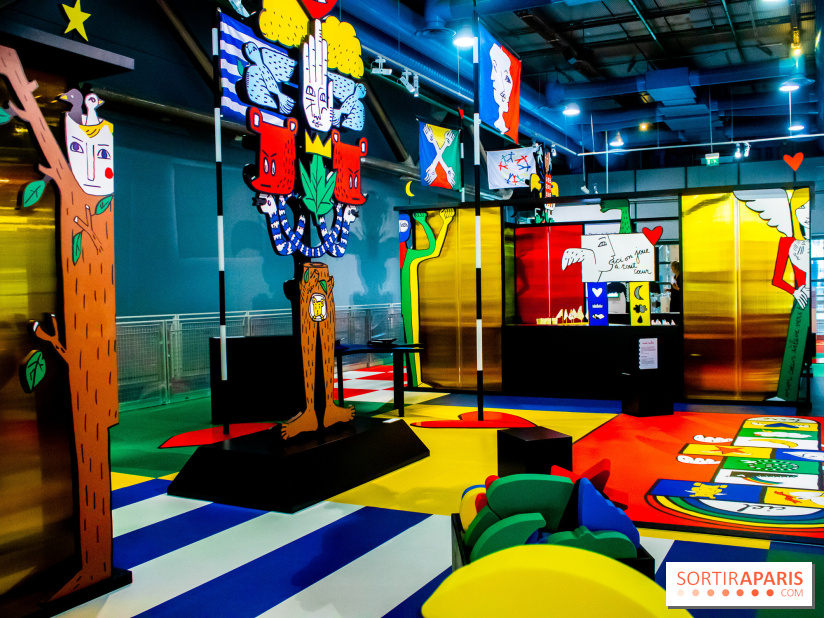 Castelbajac à la Galerie des Enfants du Centre Pompidou