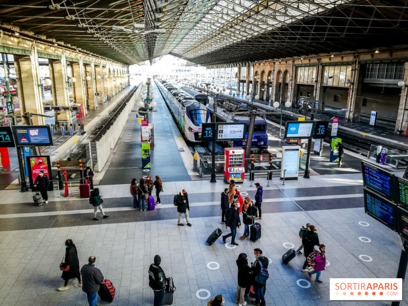 gare du nord sncf train visual news