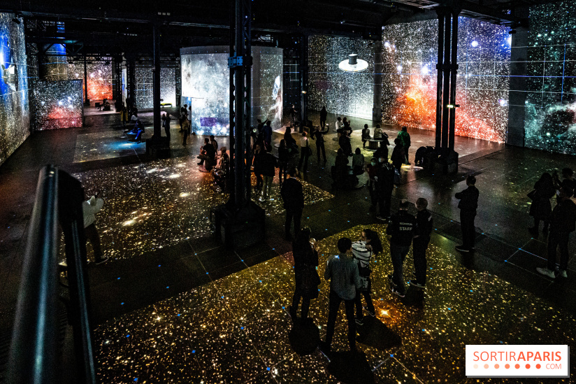Photos : Destination Cosmos à l'Atelier des Lumières