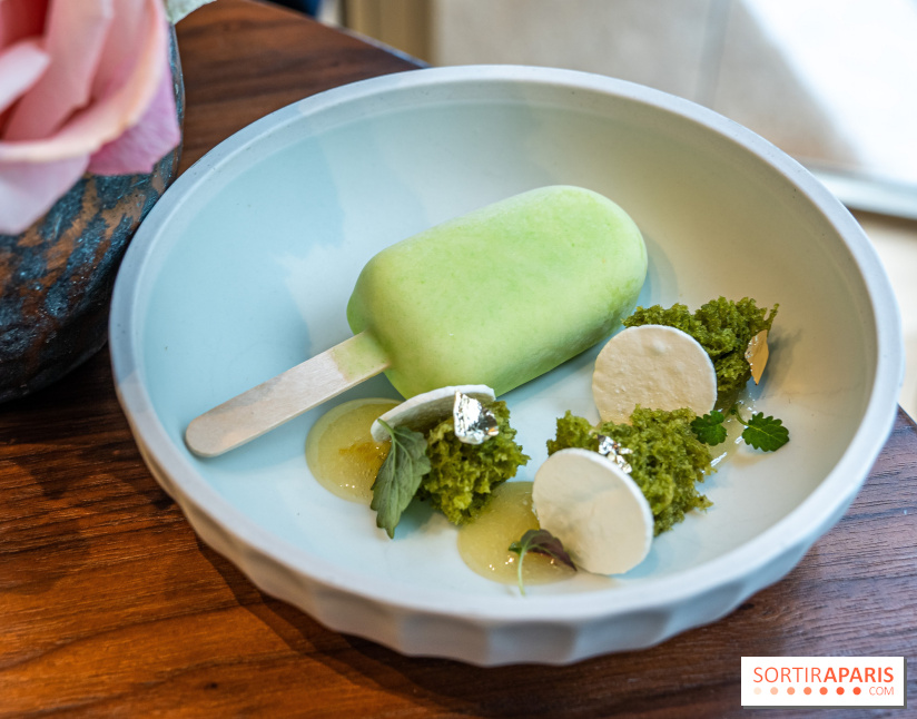 Octave restaurant dans le 16e par Juliette Ju - dessert - glace