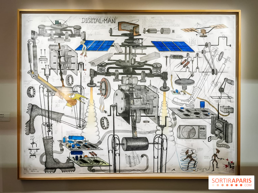 Exposition Abu Bakarr Mansaray à la Cité des Sciences et de l'Industrie - nos photos