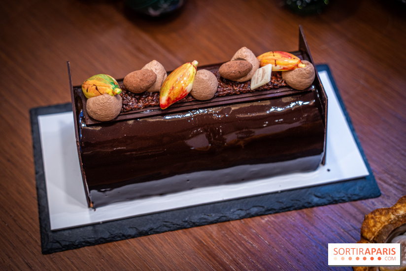 La Bûche de Noël de la Reine Astrid au mucilage