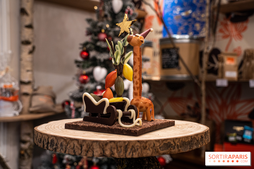 La Bûche de Noël de la Reine Astrid au mucilage