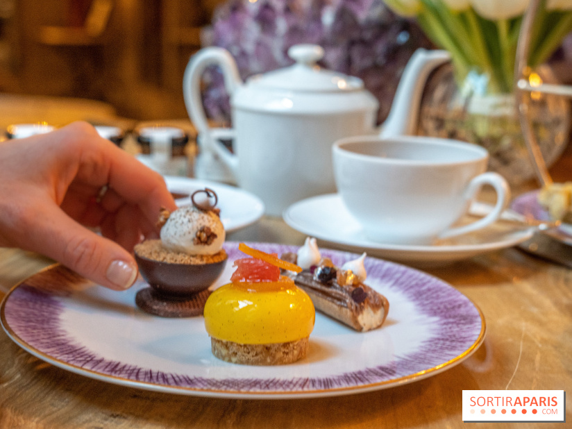 Le tea time de Noël du Crillon 