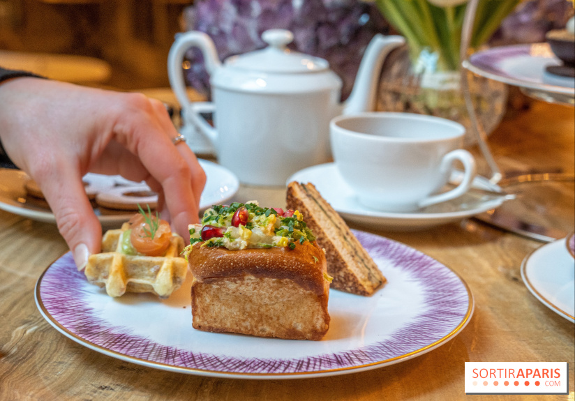 Le tea time de Noël du Crillon 