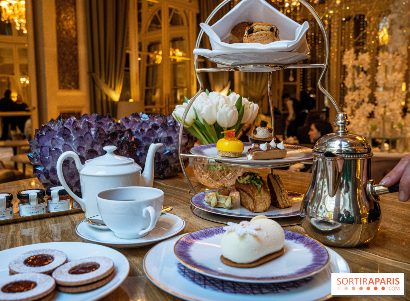 Le tea time de Noël du Crillon 