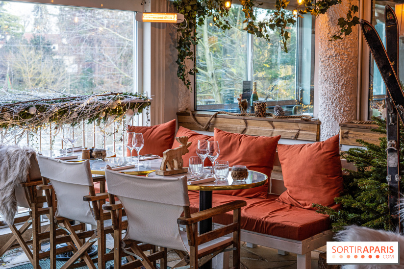 La Maison Louveciennes en chalet d'hiver, les photos