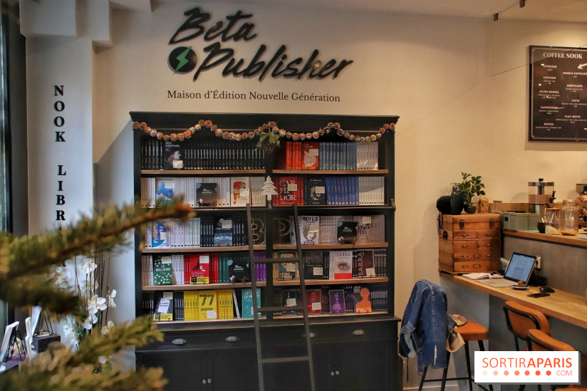 Book Nook, le coffee shop original qui accueille la maison d'édition Beta Publisher