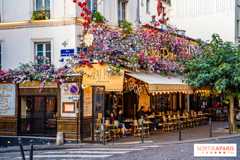 Les cafés fleuris de Paris