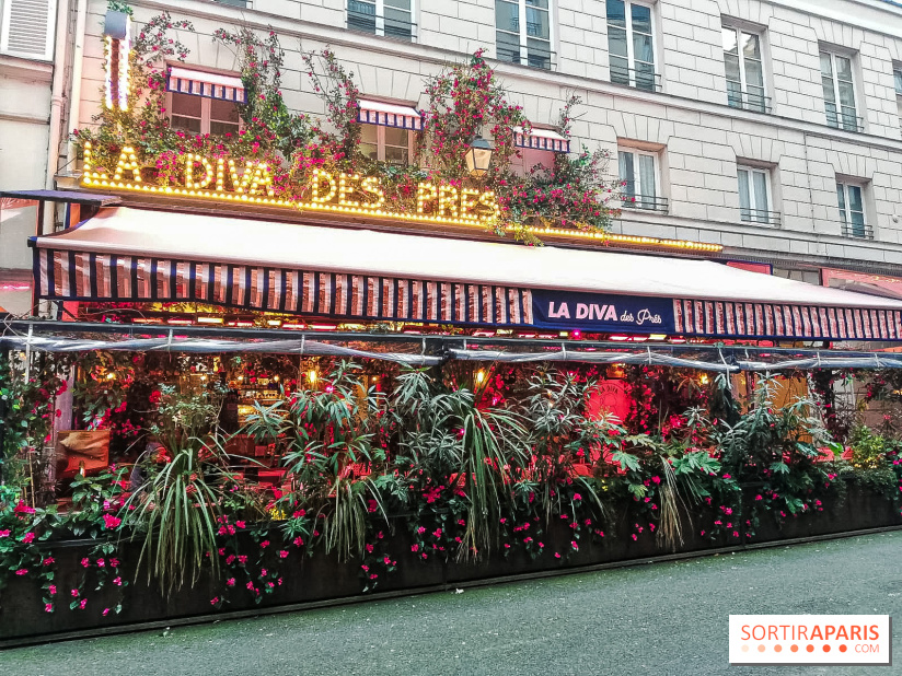 Les cafés fleuris de Paris