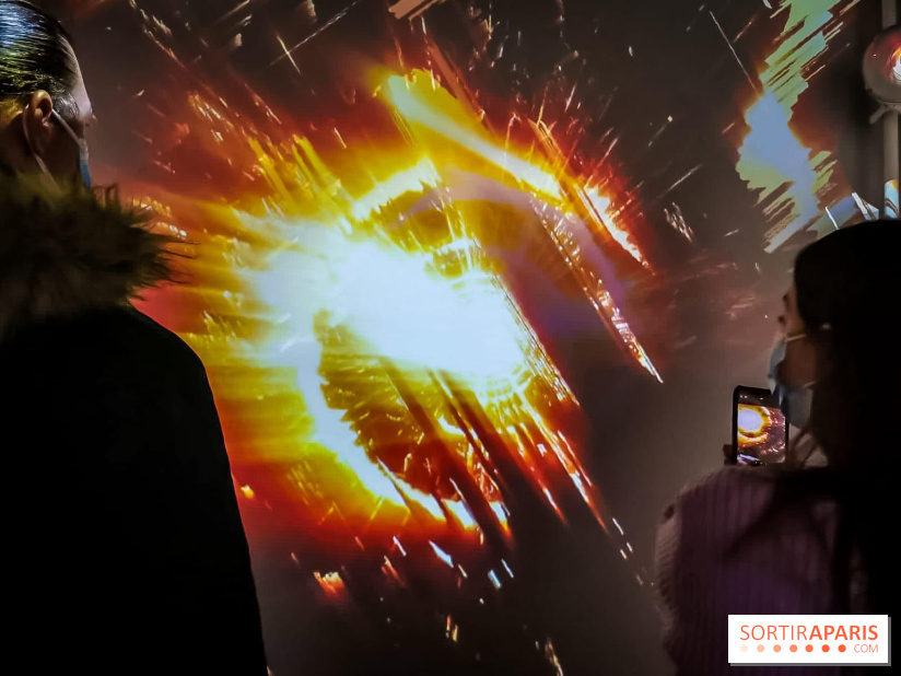 Expérience immersive Sound Journey to space à vivre à la Samaritaine : nos photos