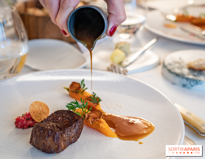 L'Axel, le restaurant étoilé de Fontainebleau, les photos