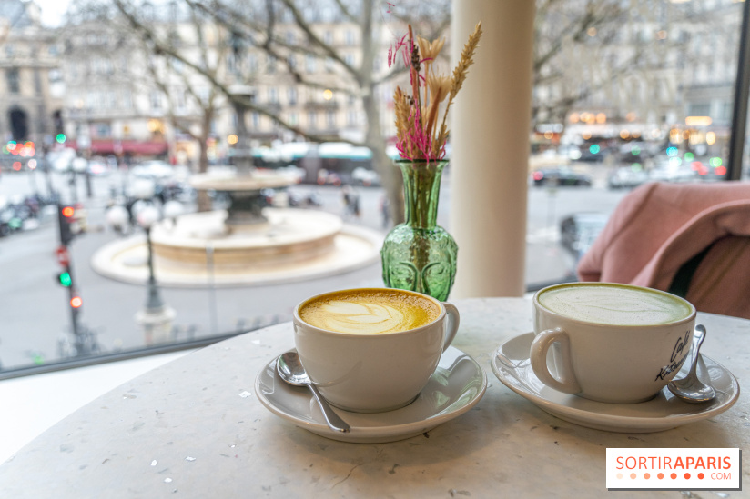 Café Kitsuné Louvre en mode salon de thé et pâtisserie