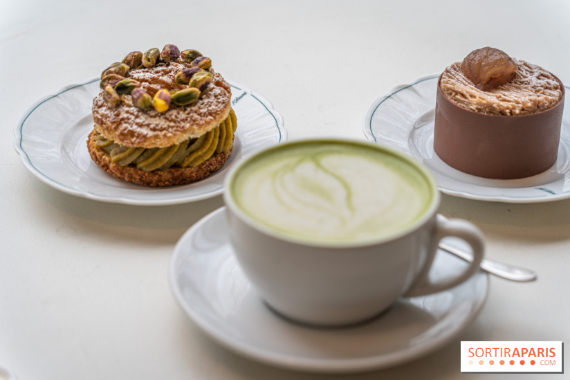Café Kitsuné Louvre en mode salon de thé et pâtisserie
