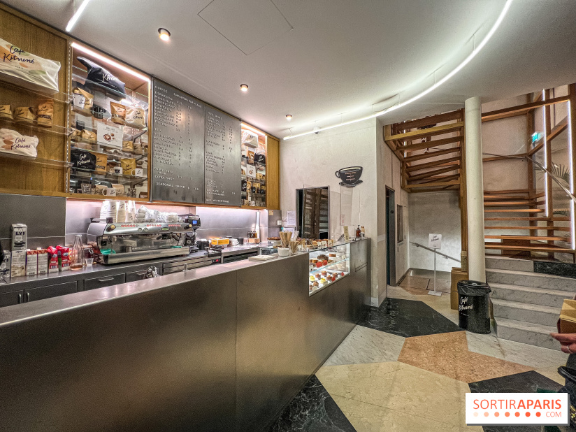 Café Kitsuné Louvre en mode salon de thé et pâtisserie