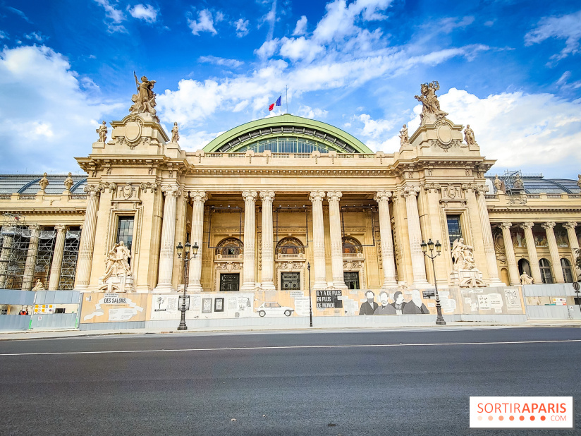 Visuels musée et monument - Grand Palais travaux