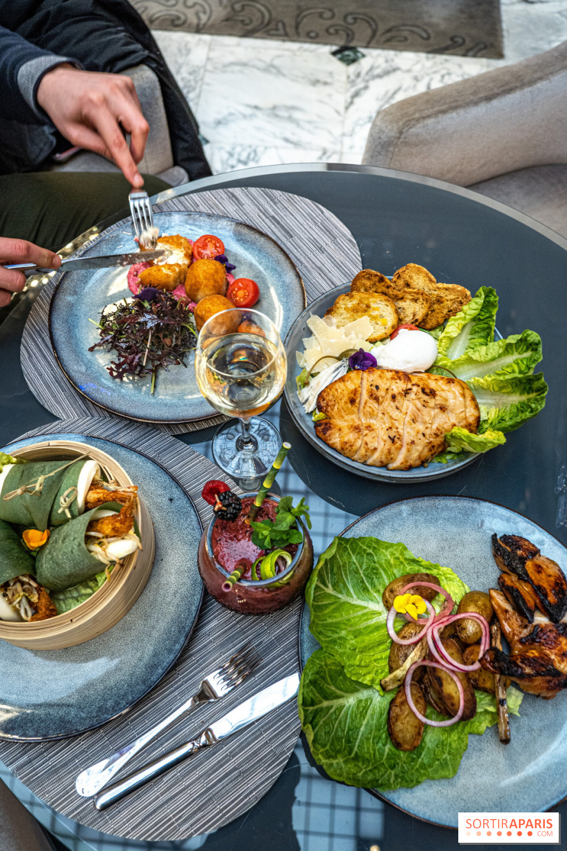 Le Grand Salon du Hilton Opéra, bar-café - restaurant 