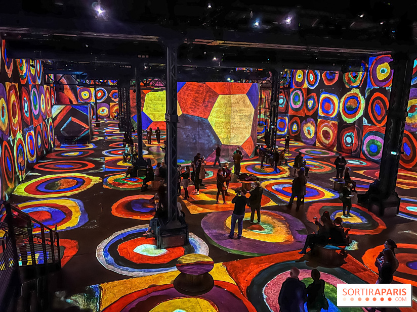 Exposition Kandinsky à l’Atelier des Lumières