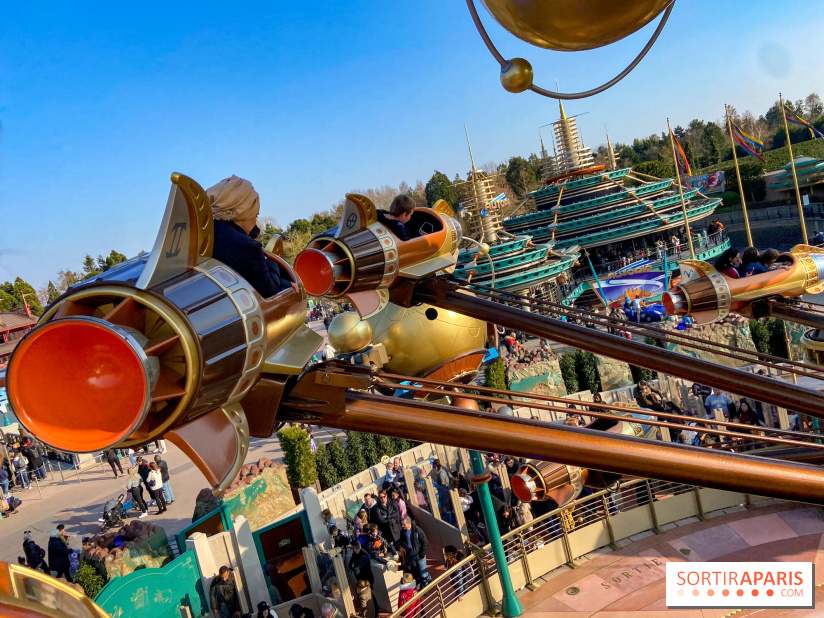 Visuel Disneyland Paris Space Mountain orbitron