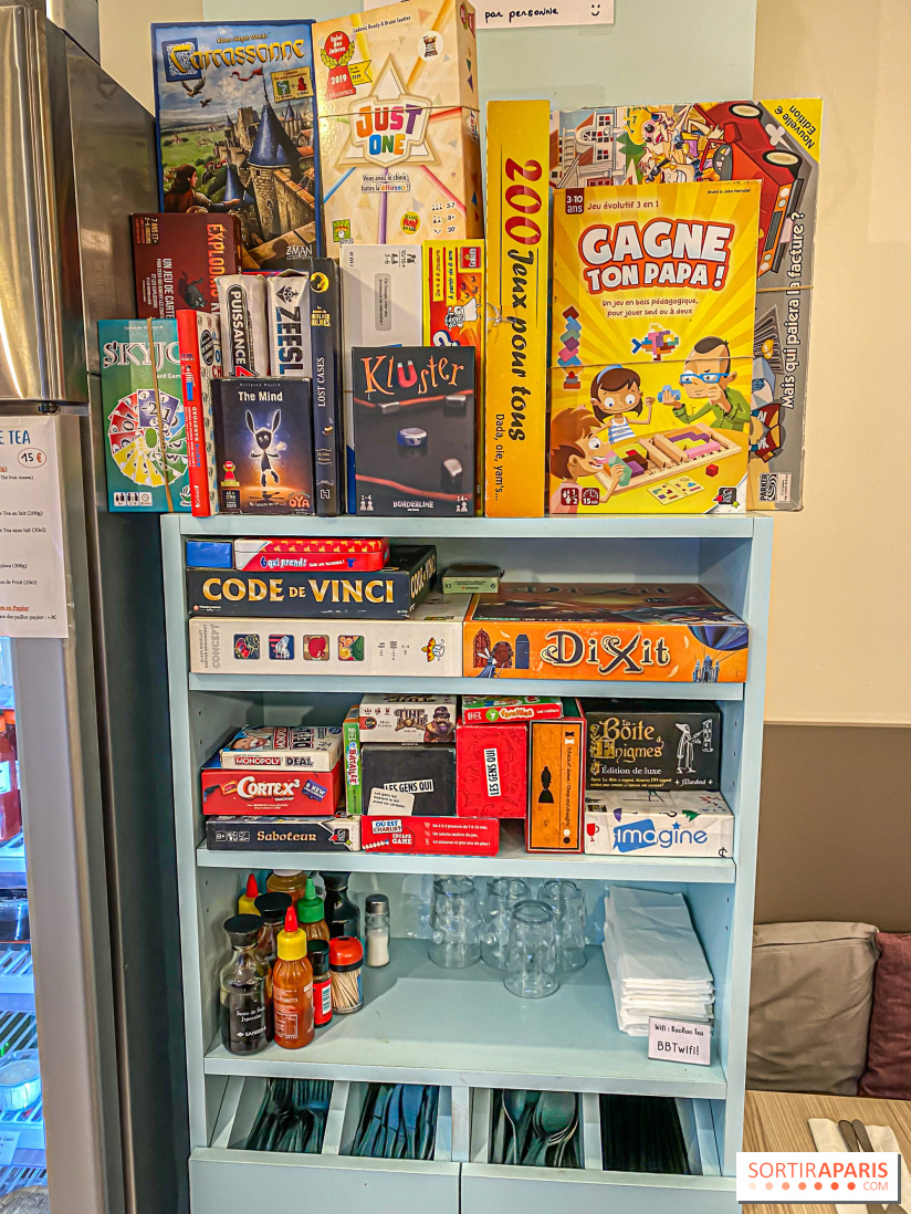 BaoBao Tea, le restaurant et bar à jeux de société du 6e arrondissement